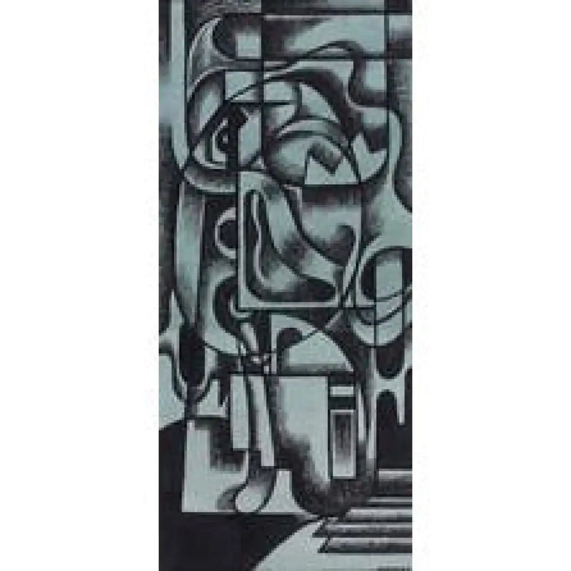 Self Portait (Green Abstract) 1943 by Norman Cope Original Art from Barewall Art Gallery