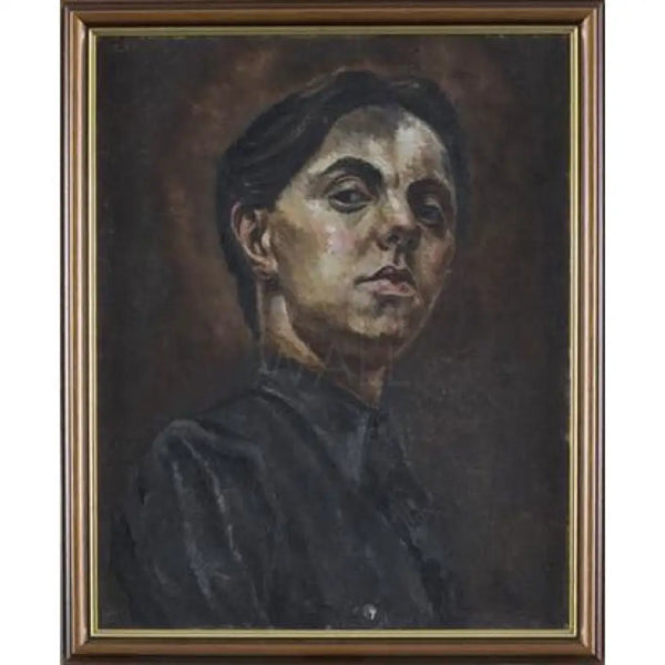 Self Portrait 1943 by Norman Cope Original Art from Barewall Art Gallery