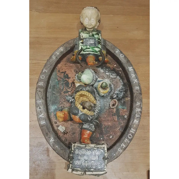 Self Portrait 1992 by Neil Brownsword Ceramics from Barewall Art Gallery