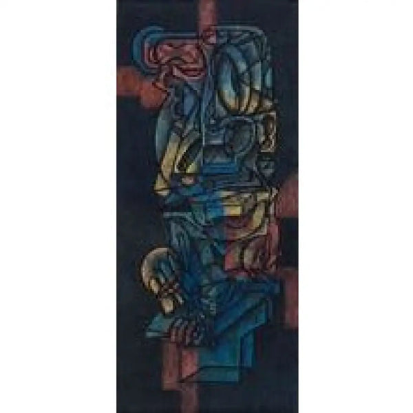 Self Portrait (abstract) 1943 by Norman Cope Original Art from Barewall Art Gallery