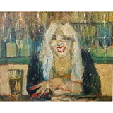 Shelia the Barmaid 2022 by Lucy Manfredi Original Art from Barewall Art Gallery