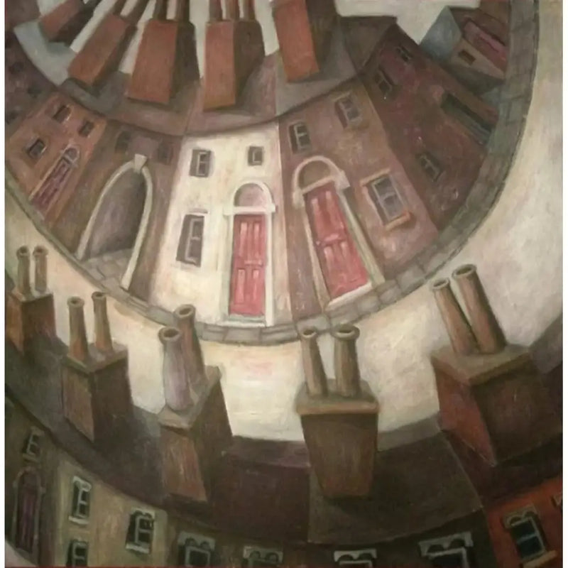 SL41 The White House by Stephen Liddle Original Art from Barewall Art ...