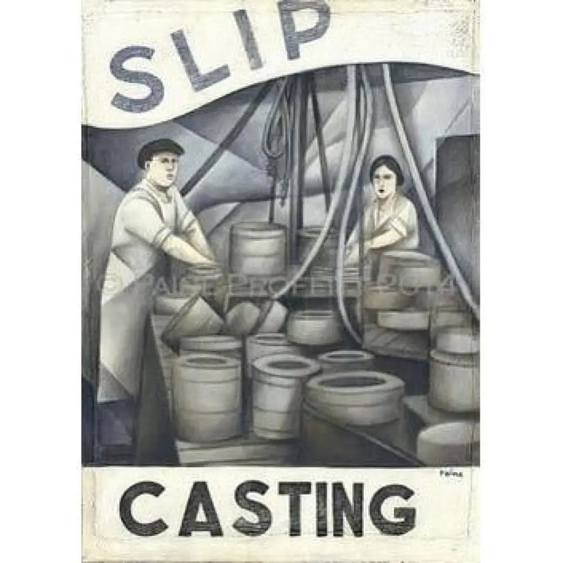Slip Casting Print by Paine Proffitt Print from Barewall Art Gallery
