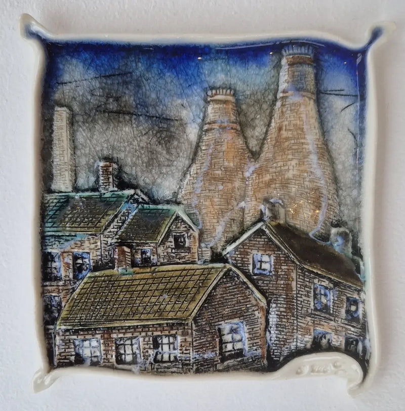 SM3 Bottle Oven Cooling 2025 by Shauna McCann Ceramics from Barewall Art Gallery