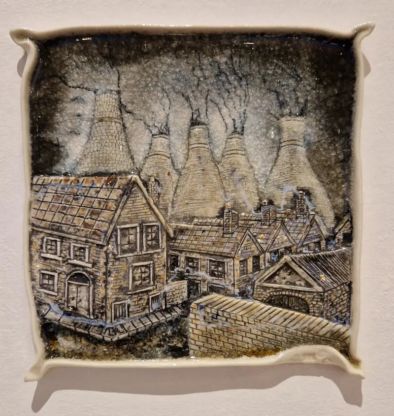 SM3 Bottles and Bricks 2024 by Shauna McCann Ceramics from Barewall Art Gallery