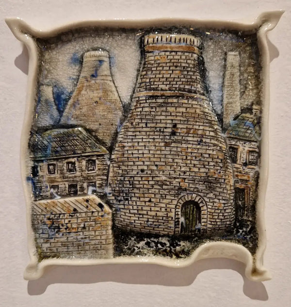 SM4 Big Bottle Oven 2024 by Shauna McCann Ceramics from Barewall Art Gallery