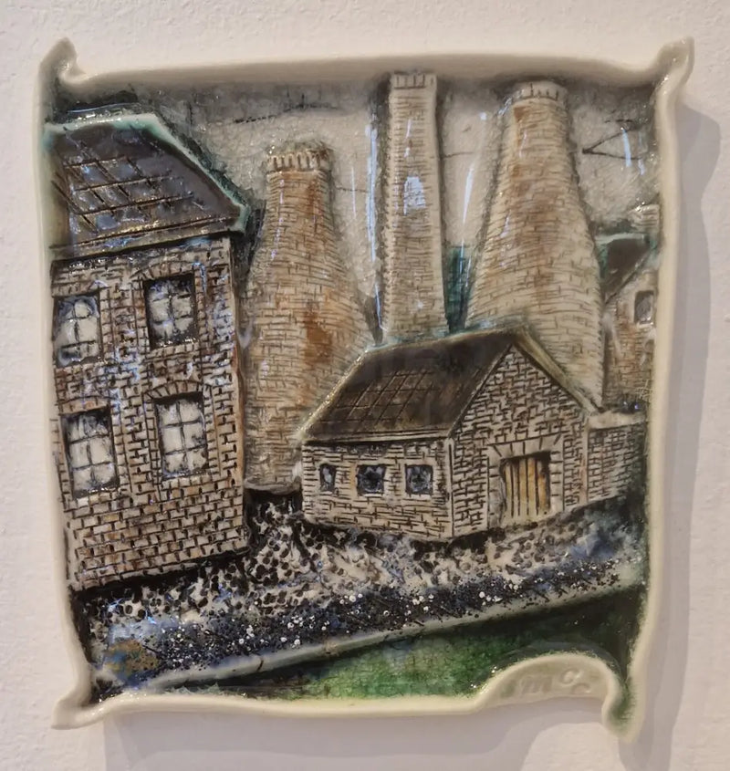 SM4 Bricks by the Canal 2025 by Shauna McCann Ceramics from Barewall Art Gallery