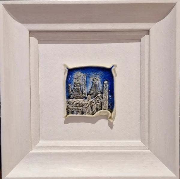 SM7 Bricks by Night 2024 by Shauna McCann Ceramics from Barewall Art Gallery