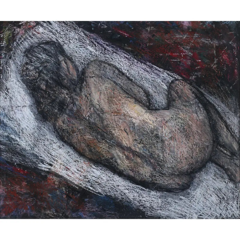 SOP009 Reclining Nude 1982 Print by Arthur Berry Print from Barewall Art Gallery