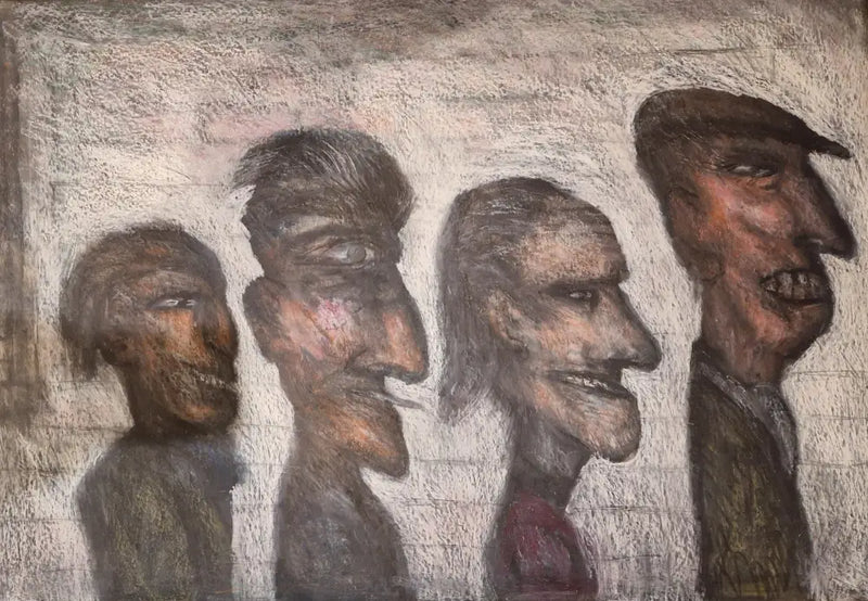 SOP012 Unemployables 1981 Print by Arthur Berry Estate Print from Barewall Art Gallery