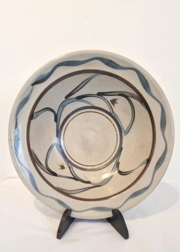 SP2511 Large Decorated Charger by Studio Potter Ceramics from Barewall Art Gallery