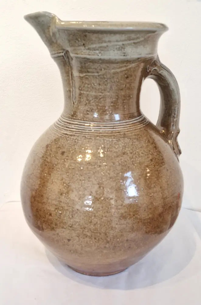 SP2514 A Large wood fired Jug by Mick Casson Ceramics from Barewall Art Gallery