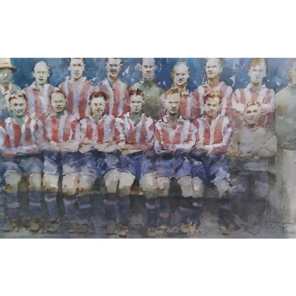 Stoke City FC 1935 Limited edition print by Geoffrey Wynne RI Print from Barewall Art Gallery