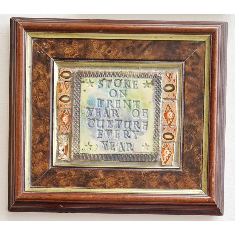 Stoke on Trent Year of Culture Every Year I 2023 by Philip Hardaker Ceramics from Barewall Art Gallery