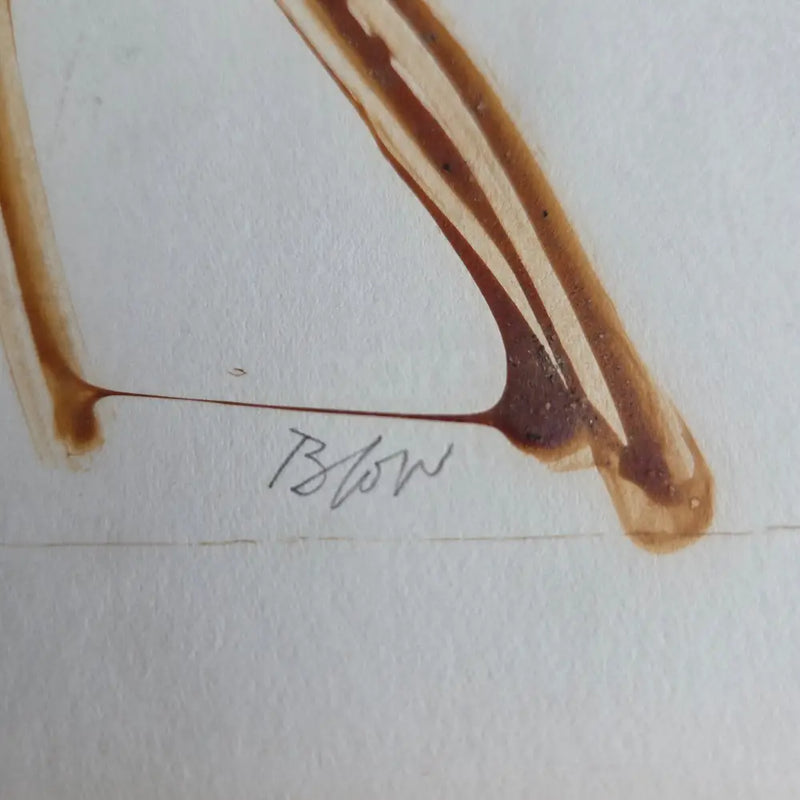 Strawing III 1970 by Sandra Blow RA Original Art from Barewall Art Gallery