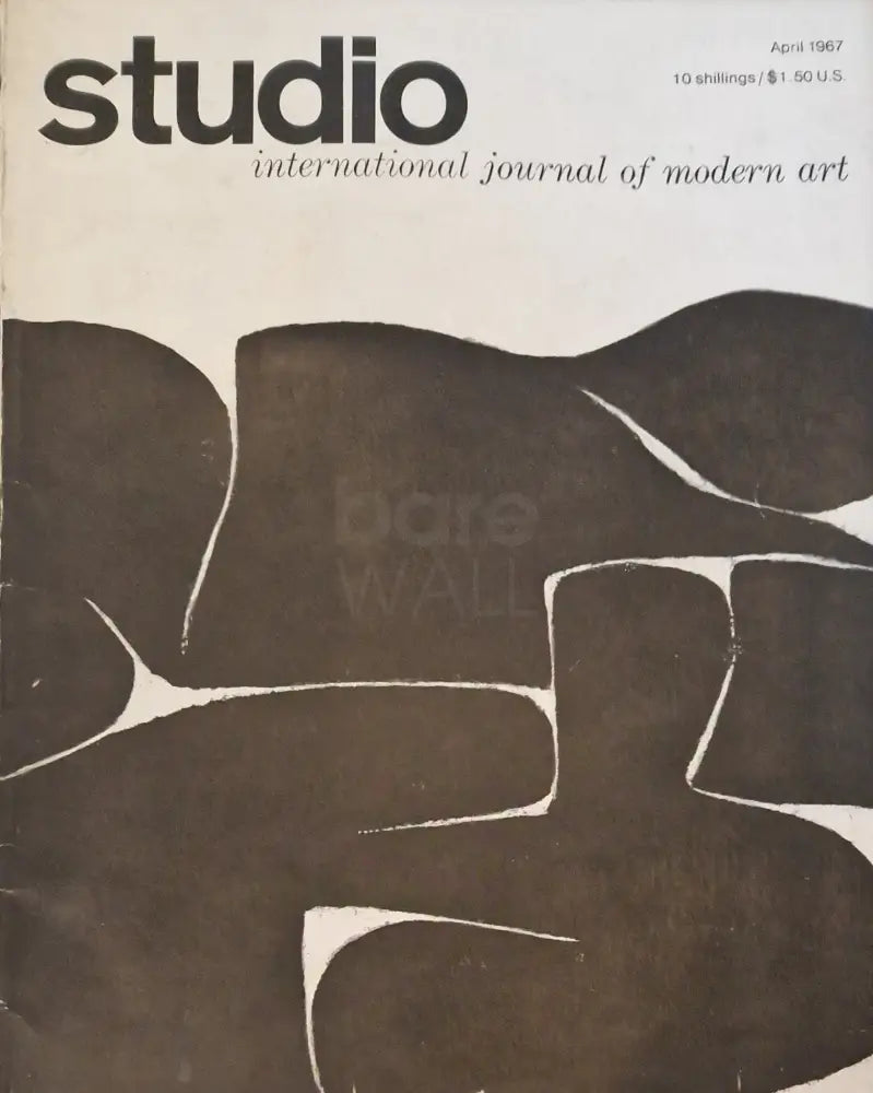 Studio - International Journal of Modern Art April 1967 Magazine Book from Barewall Art Gallery