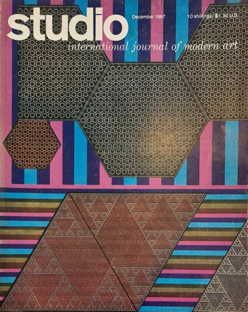 Studio - International Journal of Modern Art Dec 1967 Magazine Book from Barewall Art Gallery