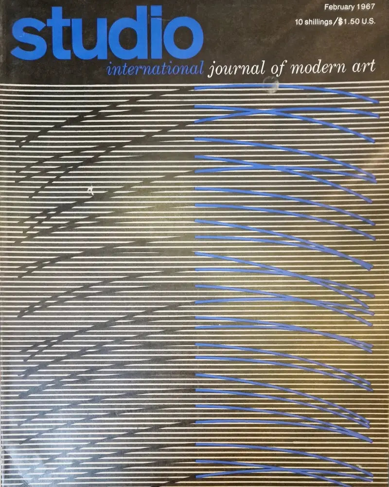 Studio - International Journal of Modern Art February 1967 Magazine Book from Barewall Art Gallery