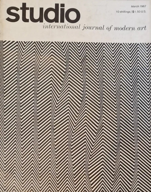 Studio - International Journal of Modern Art March 1967 Magazine Book from Barewall Art Gallery