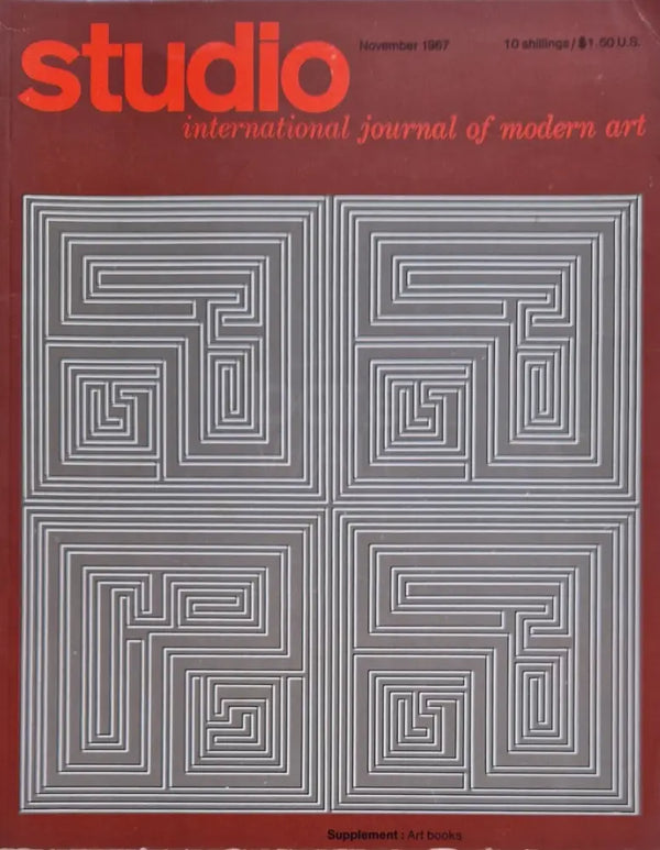 Studio - International Journal of Modern Art November 1967 Magazine Book from Barewall Art Gallery