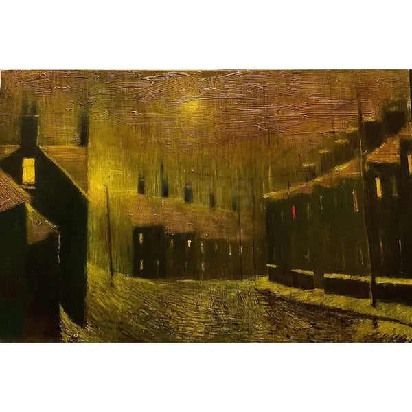 Terrace Moon 2022 by Lucy Manfredi Original Art from Barewall Art Gallery