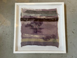 Textile Art Landscape. Felted and embellished by Lost and Found Projects JMRF1 by Barewall