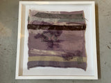 Textile Art Landscape. Felted and embellished by Lost and Found Projects JMRF1 by Barewall