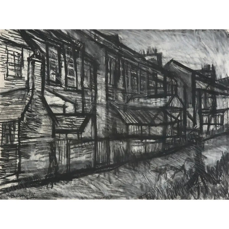 The Backs Print by Arthur Berry Estate Print from Barewall Art Gallery