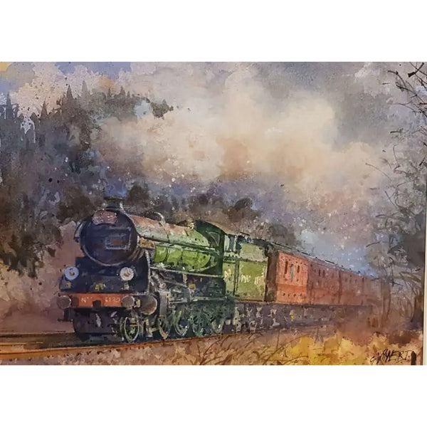 The Cathedral Express by Geoffrey Wynne RI Original Art from Barewall Art Gallery
