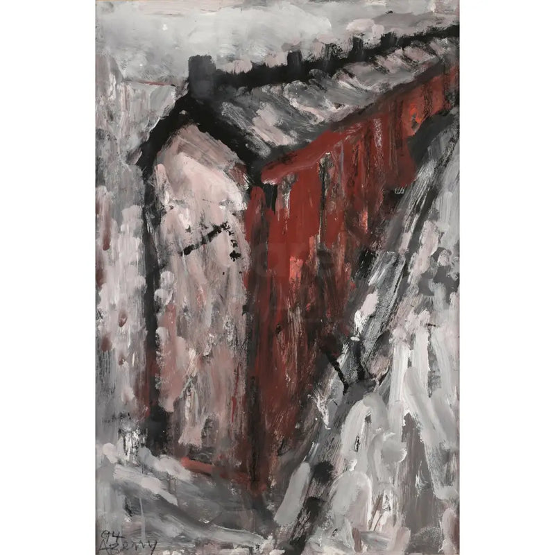 The Chain Row 1994 Print by Arthur Berry Estate Print from Barewall Art Gallery