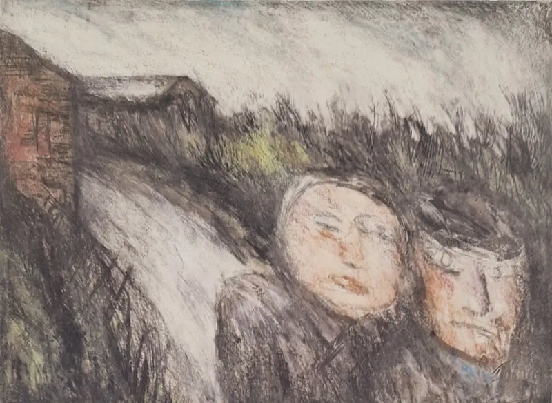 The Expulsion 1982 by Arthur Berry Original Art from Barewall Art Gallery