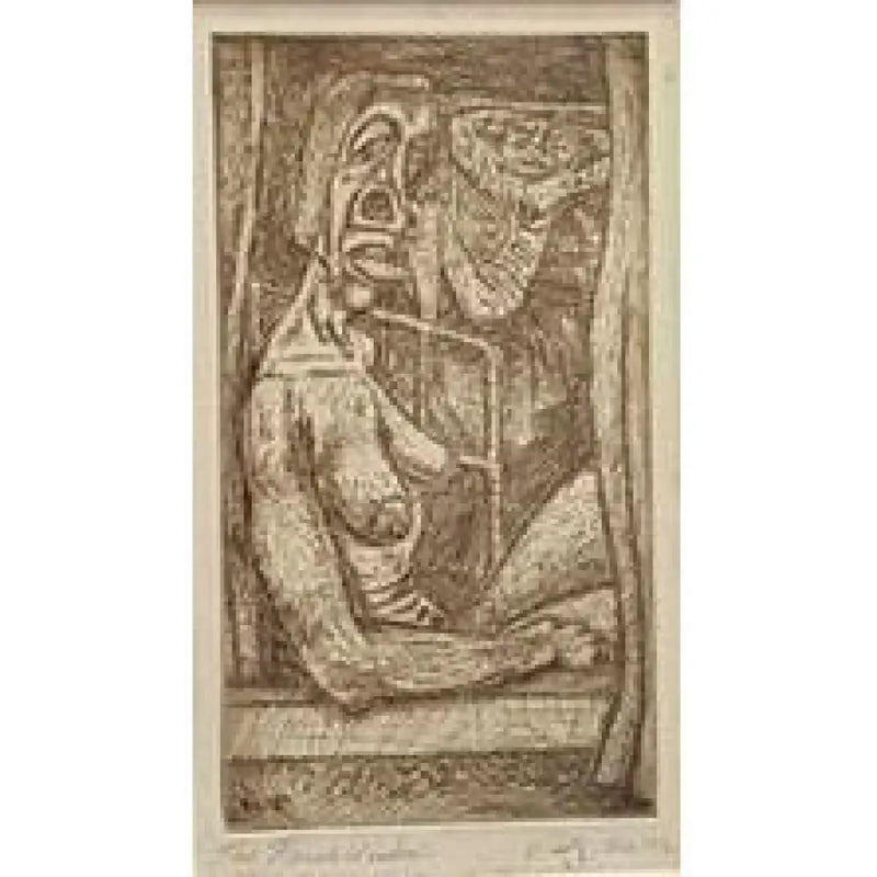 The French Window by Norman Cope Original Art from Barewall Art Gallery