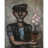 The Little Gardener 1984 Print by Arthur Berry Estate Print from Barewall Art Gallery