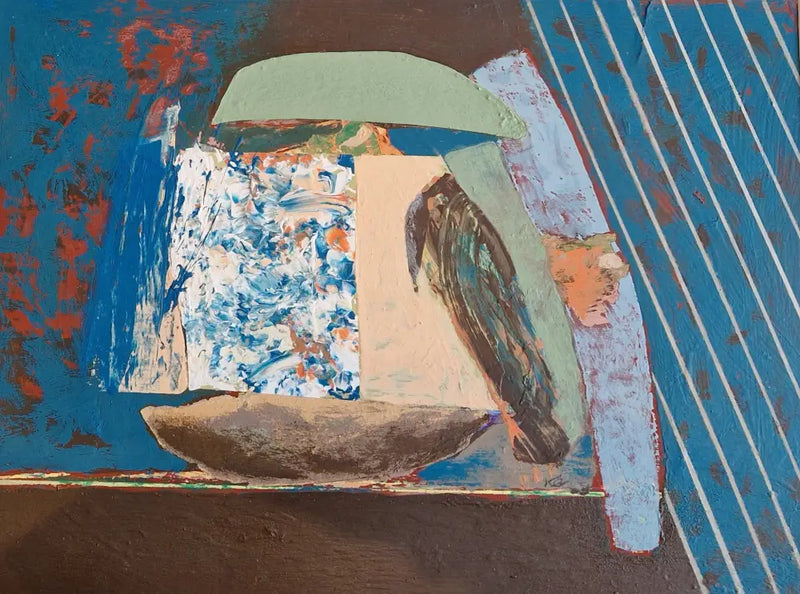 The Oyster Arrives at Celebes c2009 by Ken Griffiths Original Art from Barewall Art Gallery