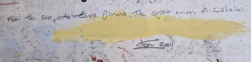 The Oyster Arrives at Celebes c2009 by Ken Griffiths Original Art from Barewall Art Gallery