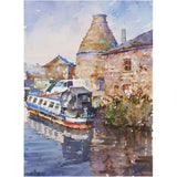 The Potteries and Canals Print Collection by Geoffrey Wynne RI Price and Kensington Canalside Print from Barewall Art Gallery