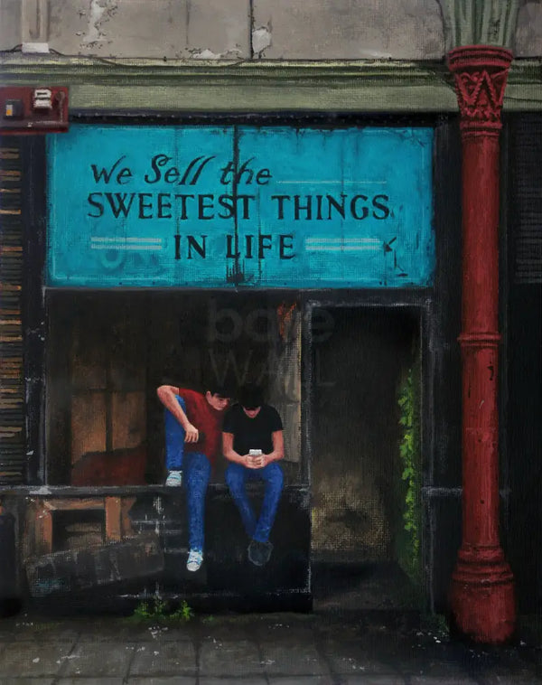 The Sweetest Things in Life 2023 by Peter Davis Original Art from Barewall Art Gallery