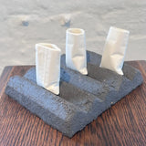 Three's A Crowd Platter 2 by Dave Harper Ceramics from Barewall Art Gallery