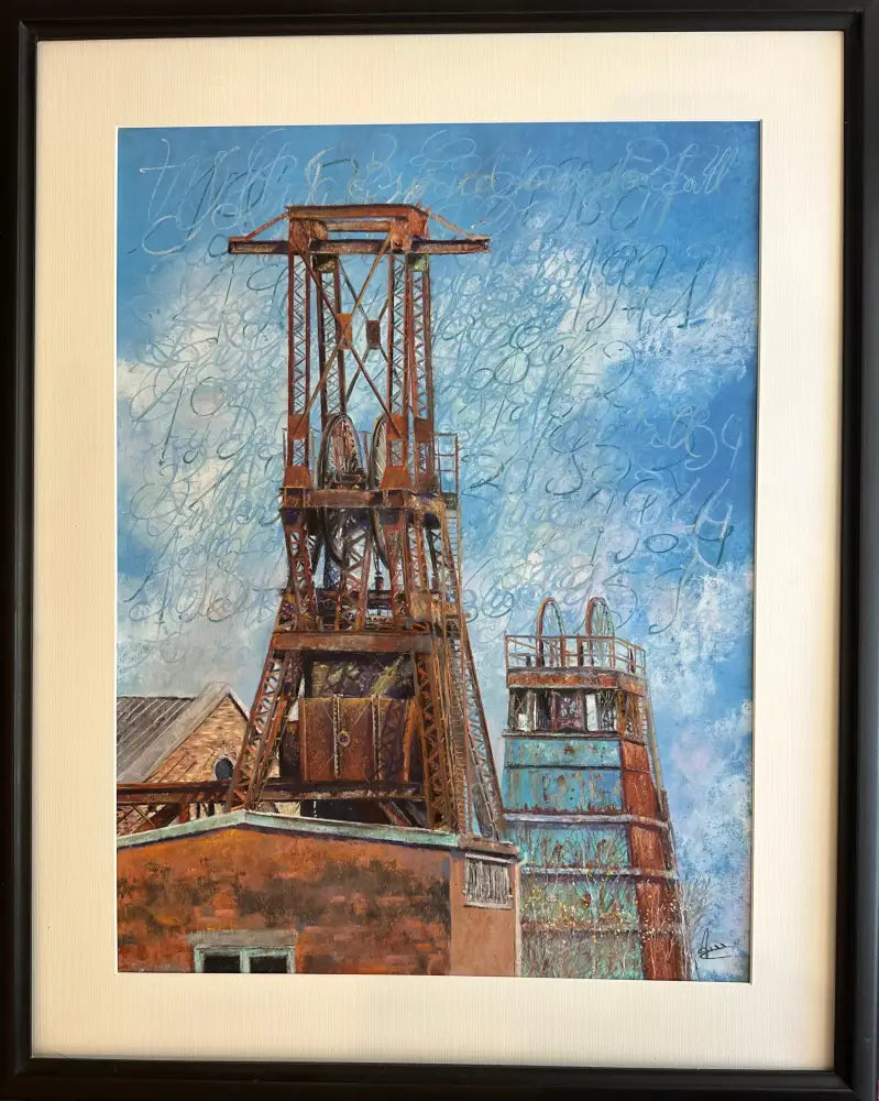 Tribute to deaths of Chatterley by Anne Courtine Original Art from Barewall Art Gallery