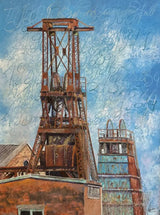 Tribute to deaths of Chatterley by Anne Courtine Original Art from Barewall Art Gallery