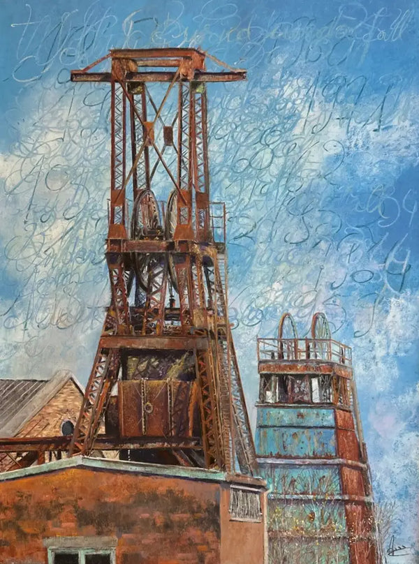 Tribute to deaths of Chatterley by Anne Courtine Original Art from Barewall Art Gallery