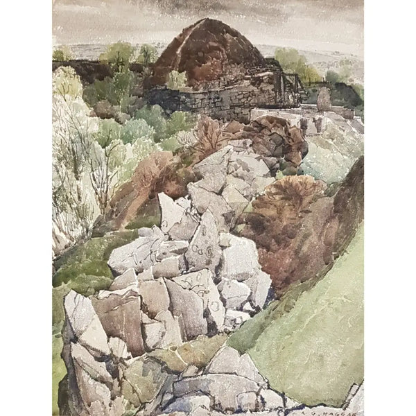 Unknown Landscape by Reginald Haggar Original Art from Barewall Art Gallery