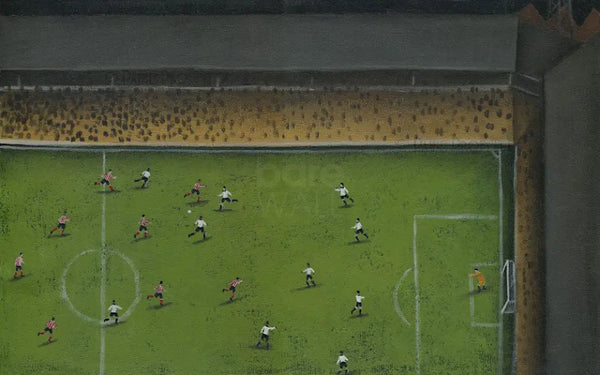 Up The Vale - Birds Eye View original art by Paine Proffitt Original Art from Barewall Art Gallery