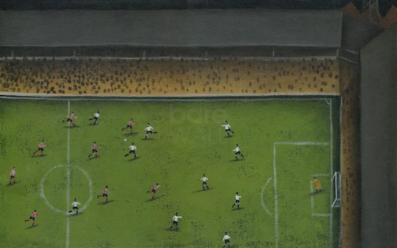 Up The Vale - Birds Eye View original art by Paine Proffitt Original Art from Barewall Art Gallery