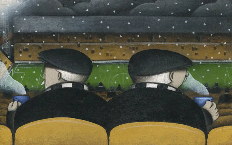 Up The Vale - Half Time original art by Paine Proffitt Original Art from Barewall Art Gallery