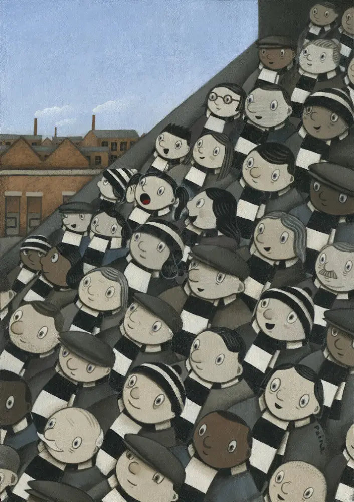 Up The Vale - The Paddock original art by Paine Proffitt Original Art from Barewall Art Gallery