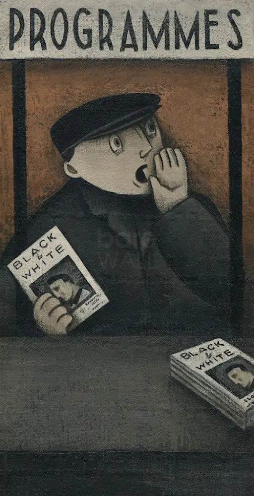 Up The Vale - Programmes original art by Paine Proffitt Original Art from Barewall Art Gallery