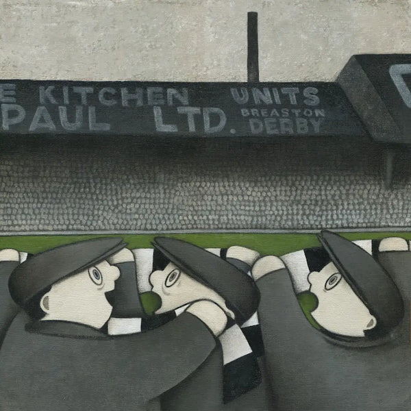 Up The Vale - Super Vale Away original art by Paine Proffitt Original Art from Barewall Art Gallery