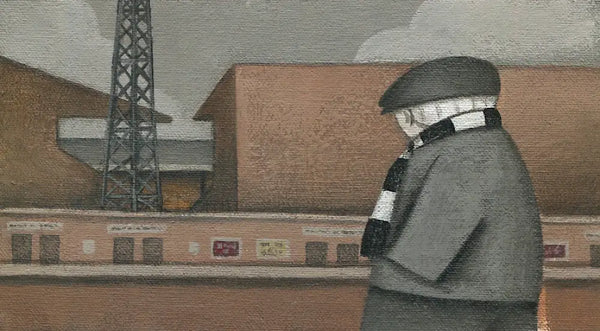 Up The Vale - Walking by The Ground original art by Paine Proffitt Original Art from Barewall Art Gallery