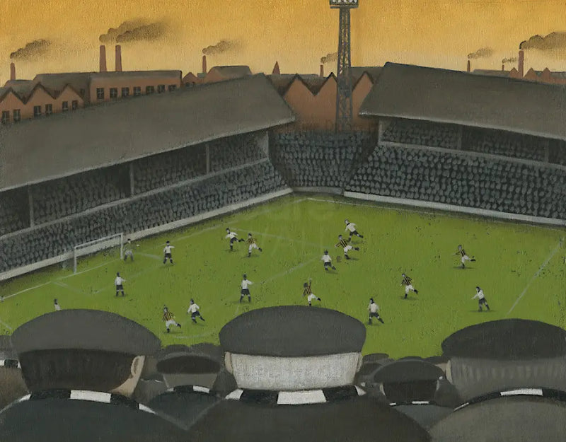 Up The Vale - Watching the Vale original art by Paine Proffitt Original Art from Barewall Art Gallery